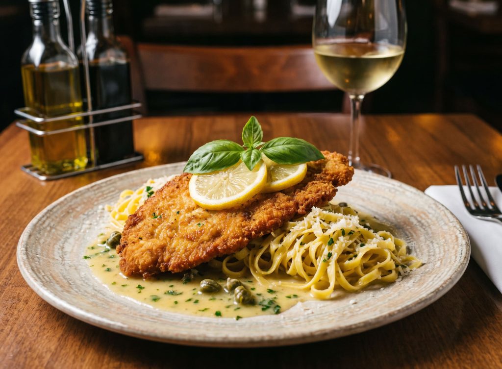 Italienische Hauptgerichte mit regionalem Fleisch, Fisch und Meeresfrüchten im Restaurant Al Capone in Klosters bei Davos.